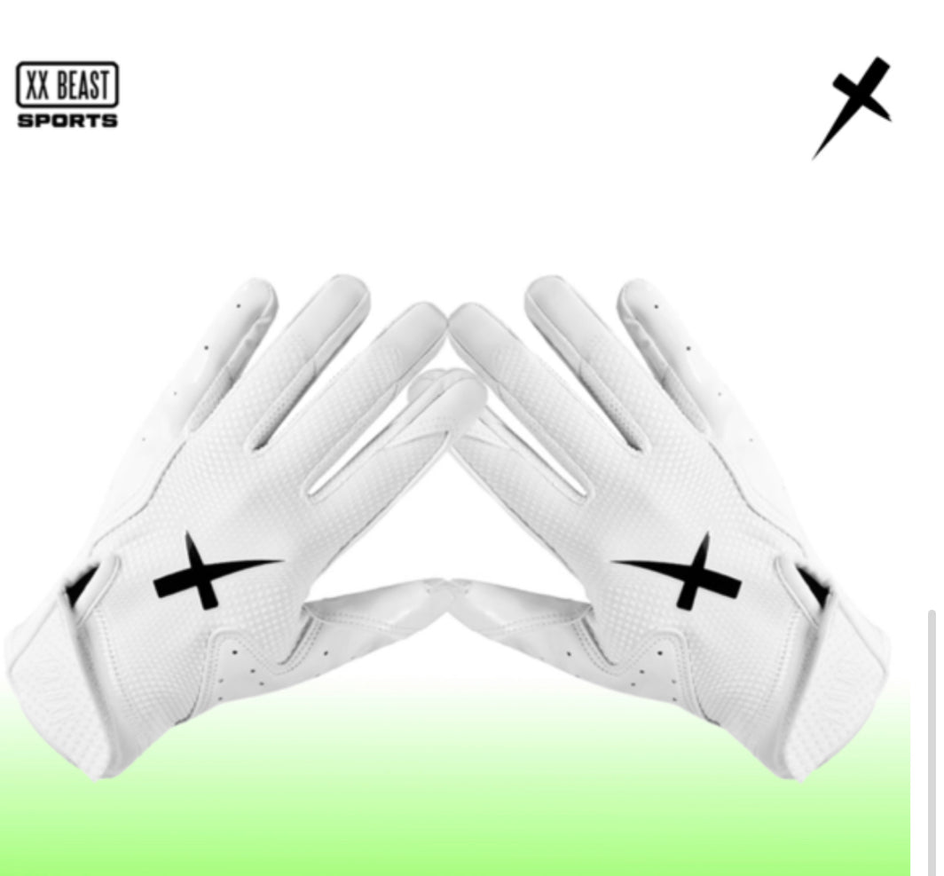 XX BEAST YOUTH FOOTBALL GLOVES